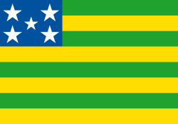 Bandeira de Goi&aacute;s